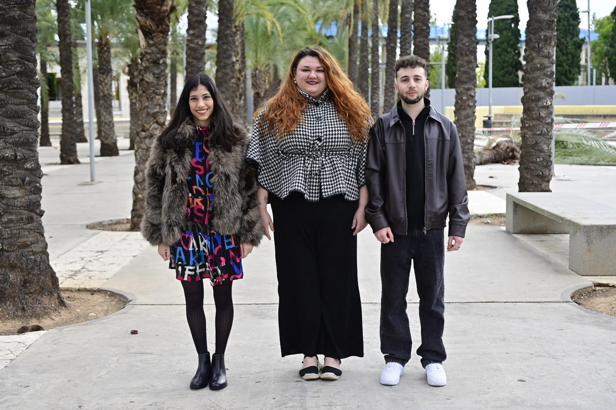 Dames de sector i madrina d'honor de la gaiata 16 Rafalafena.