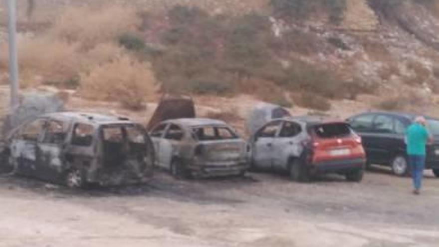 Casi a coche quemado por día