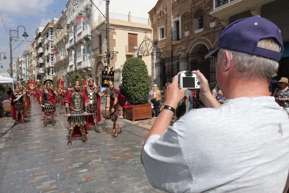 Los turistas disfrutan de Carthagineses y Romanos