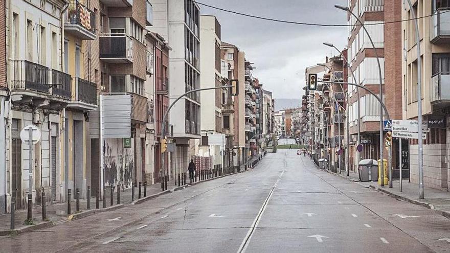 Els fets van tenir lloc en un immoble buit de la carretera de Vic de Manresa