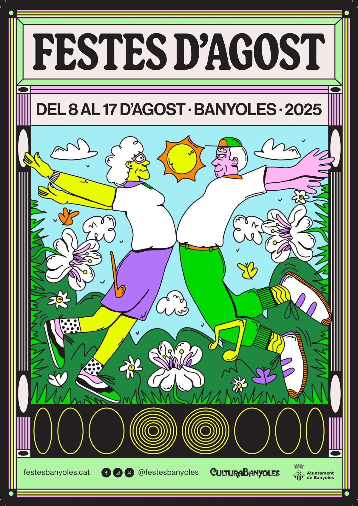 Cartell de les Festes d'Agost de Banyoles