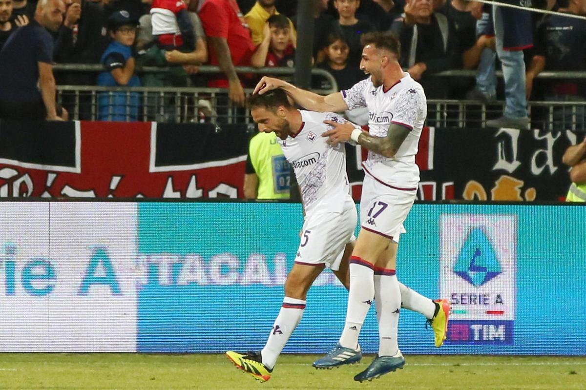 Serie A - Cagliari vs Fiorentina