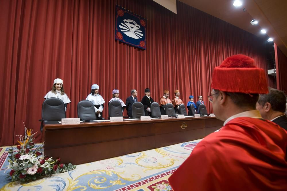 Entrega de los premios de excelencia académica en el rectorado