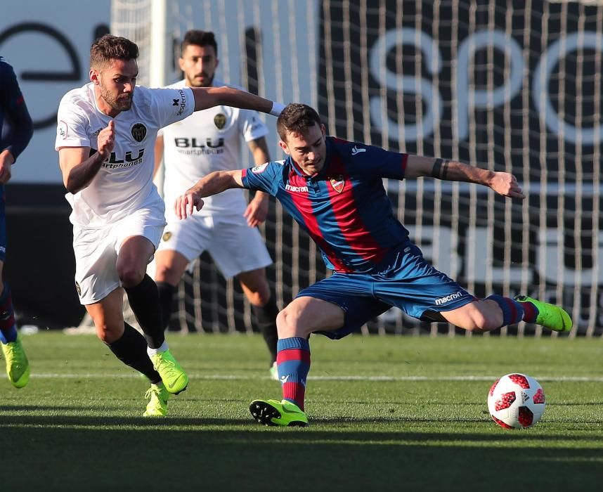 Segunda B: Valencia Mestalla 0-1 Atlético Levante