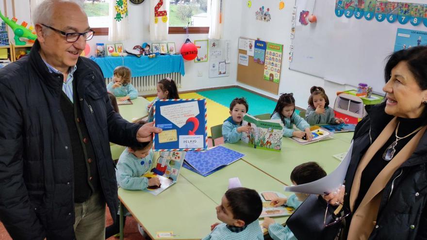 La Fundación Manuel Suárez, &quot;como los Reyes Magos&quot; para los colegios de Navia