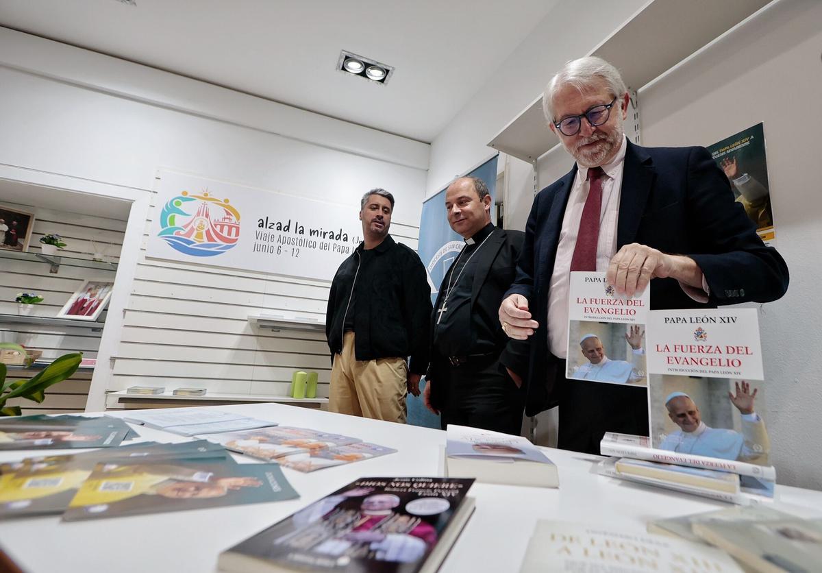 Presentación en La Laguna (Tenerife) de la primera oficina en España para la visita del papa León XIV Presentación en La Laguna (Tenerife) de la primera oficina en España para la visita del papa León XIV