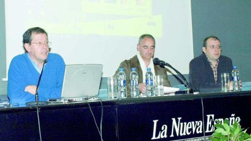 Javier Rodríguez Muñoz, Txema Ordóñez y Luis Manuel Rubio Sevares.