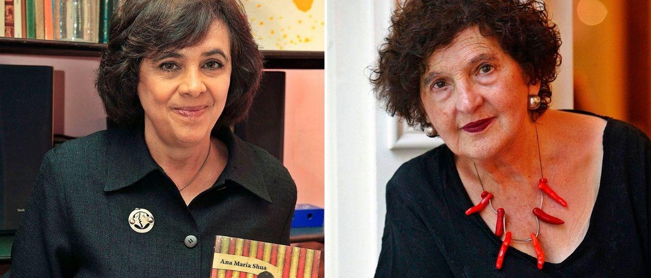 Las escritoras Margo Glantz y Ana María Shua participarán en algunos de los encuentros organizado por el CeMaB. |