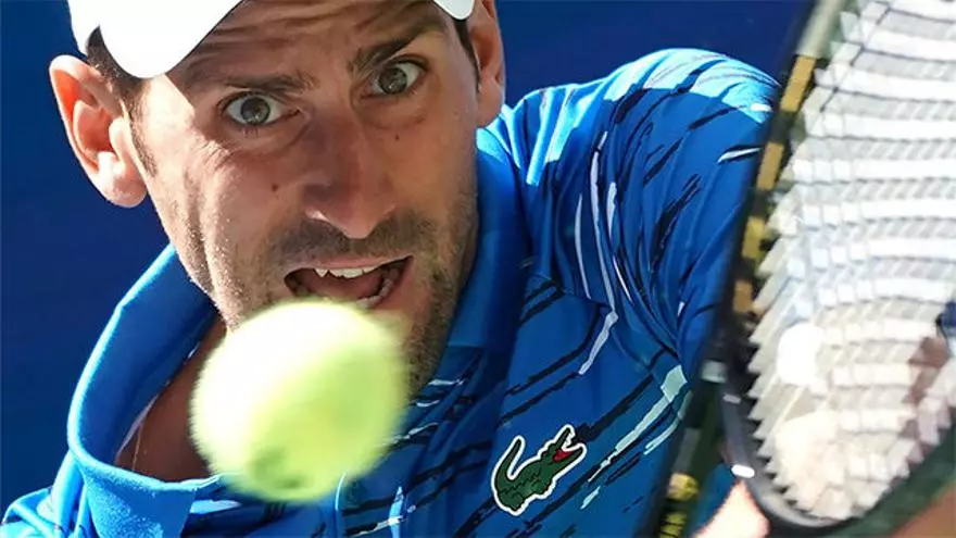 El punto mágico de Djokovic ante Carballés