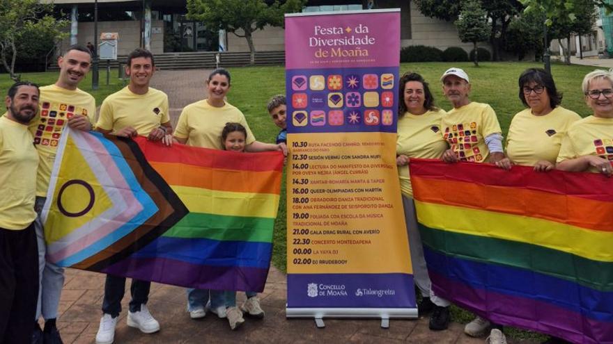 La Festa de Diversidade llenará Moaña de color y libertad