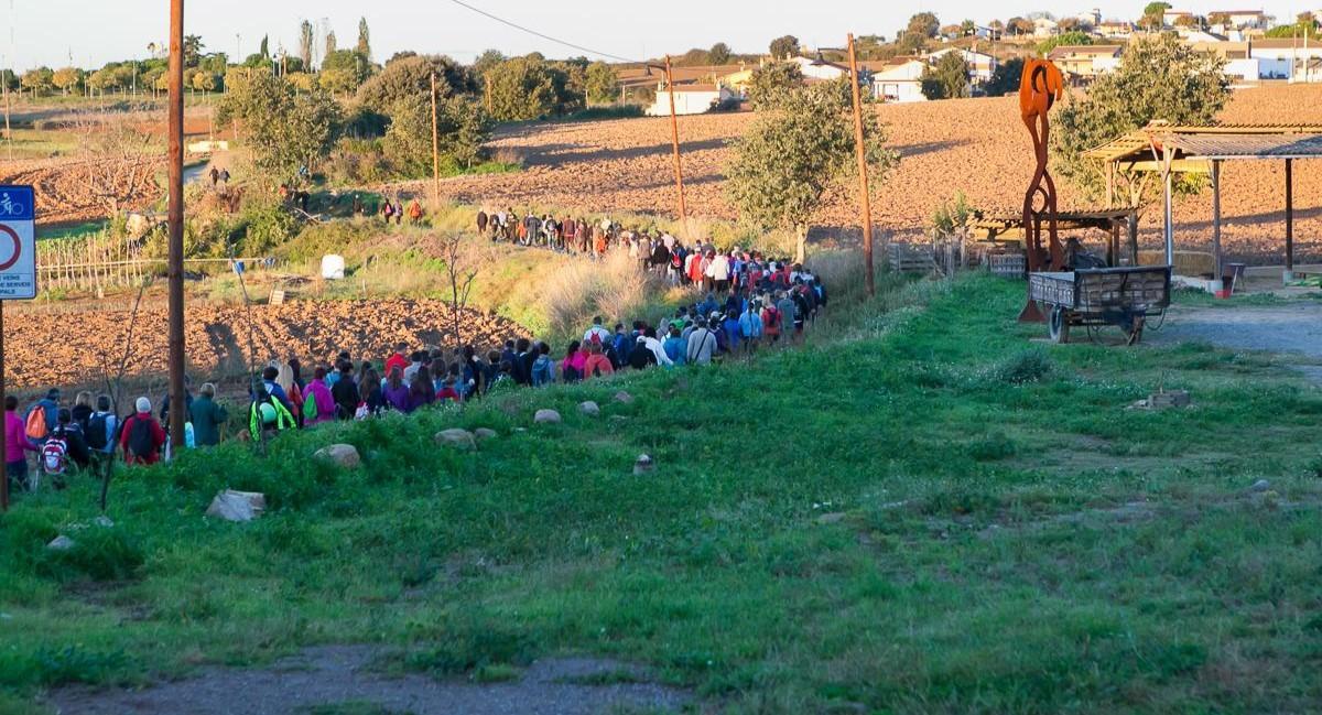 Parets acull la XXIVena Caminada popular conjunta ‘Petjada per Gallecs’ amb un recorregut de 13,6 km
