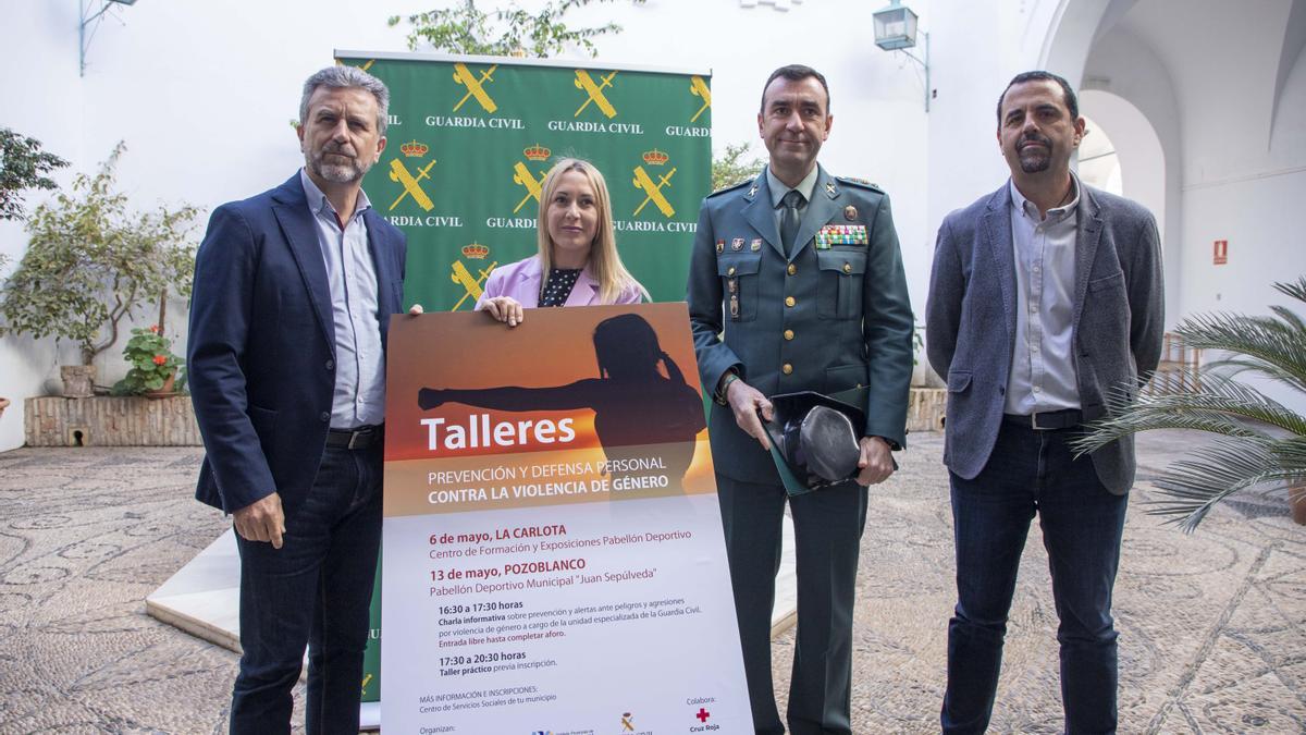 Presentación de los talleres de prevención de la violencia de género.