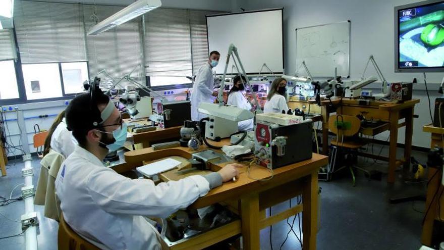 Alumnos en la Escuela de Joyería de Córdoba, referente nacional.