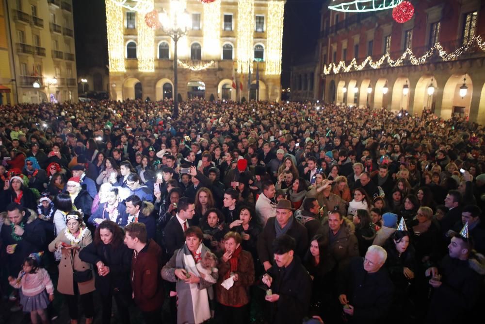 Nochevieja 2019 en Gijón