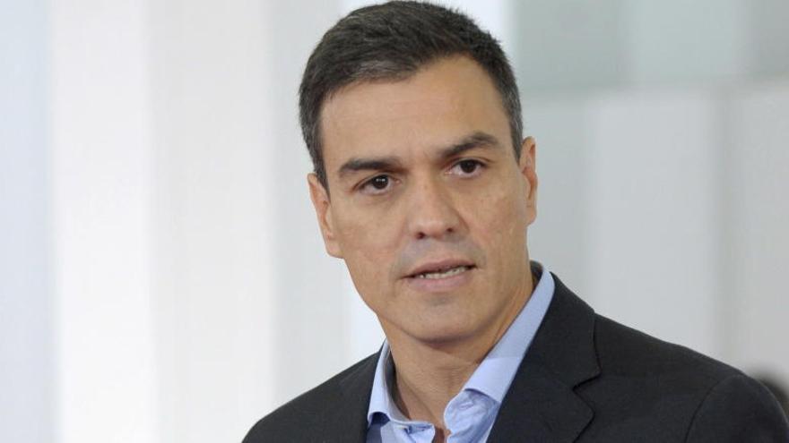 El líder del PSOE, Pedro Sánchez