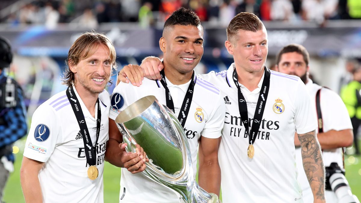 Un trío roto que ha hecho historia en el Real Madrid: Modric, Casemiro y Kroos