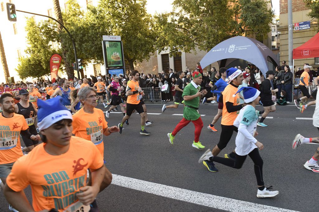 La San Silvestre 2025 en Murcia, en fotografías