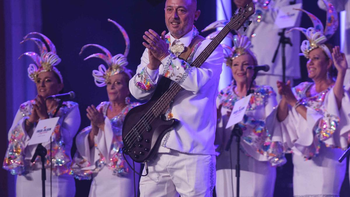 Caña Dulce, agrupación musical ganadora en el Carnaval de junio pasado.