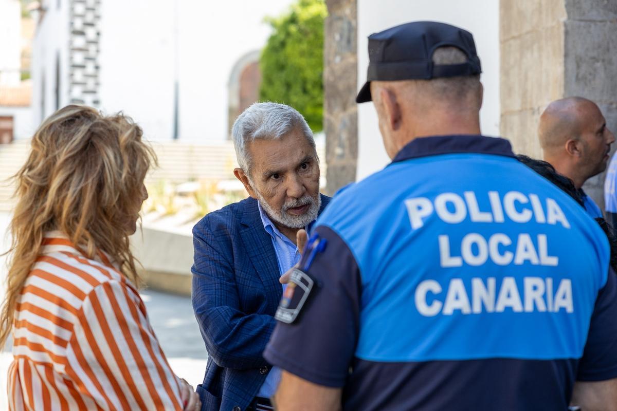 Fraga, en un acto reciente tras su reincorporación.