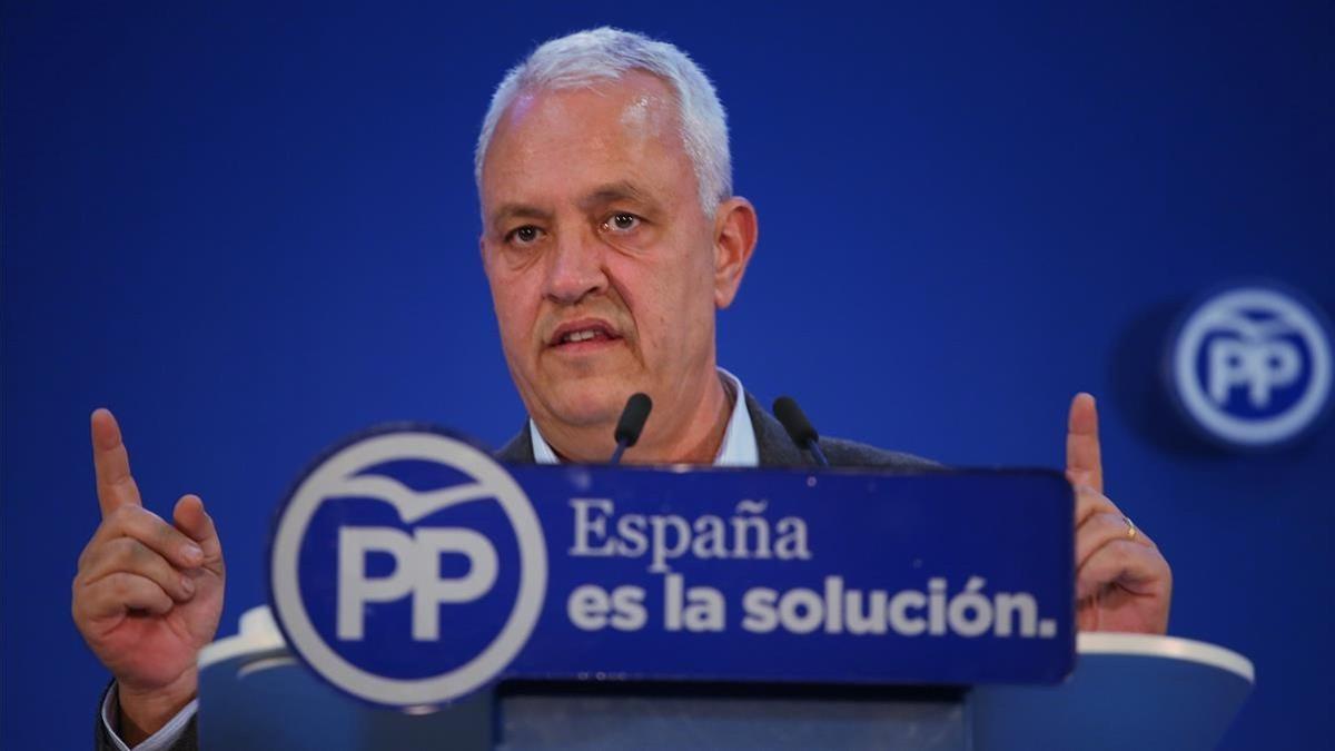 El secretario general del PPC, Santi Rodríguez.