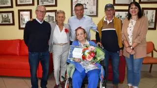 Valsequillo celebra los 100 años de su vecina Maximina Mayor