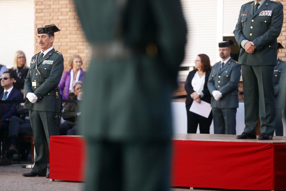 Toma de posesión del nuevo coronel jefe de la Comandancia de la Guardia Civil de Málaga