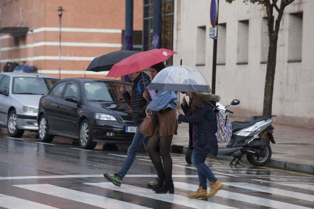 Ola de frío y lluvias en el Principado