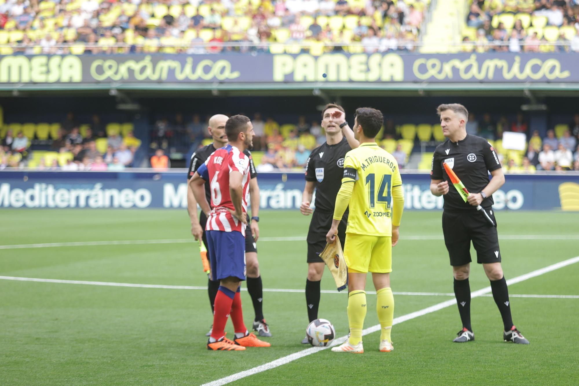 Galería | Las mejores imágenes de la afición amarilla en la previa del Villarreal-Atlético de Madrid