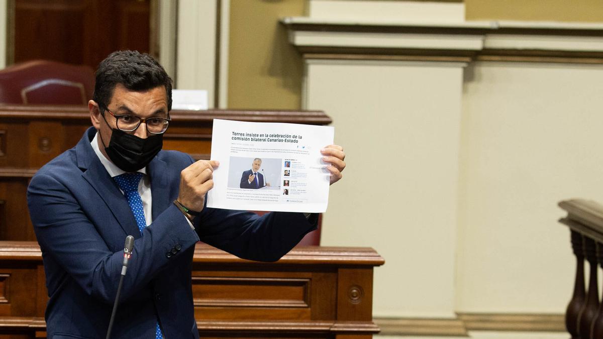 Pleno del Parlamento de Canarias