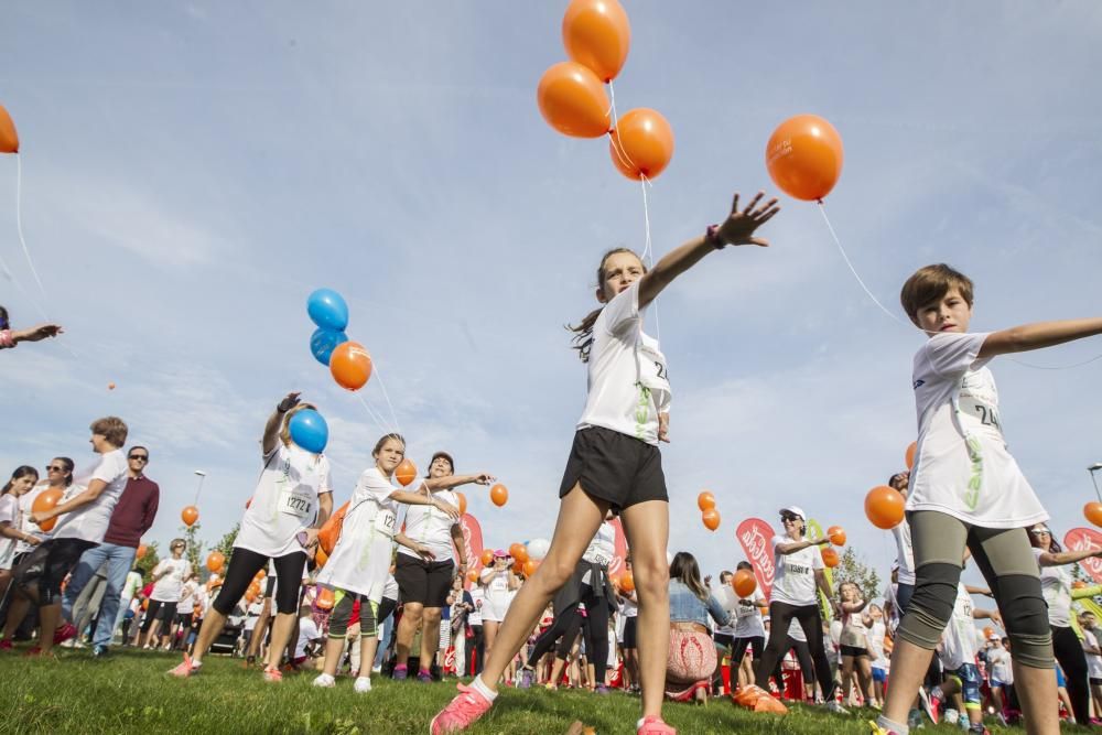 Carrera popular "Muévete por la salud" en el entorno del HUCA