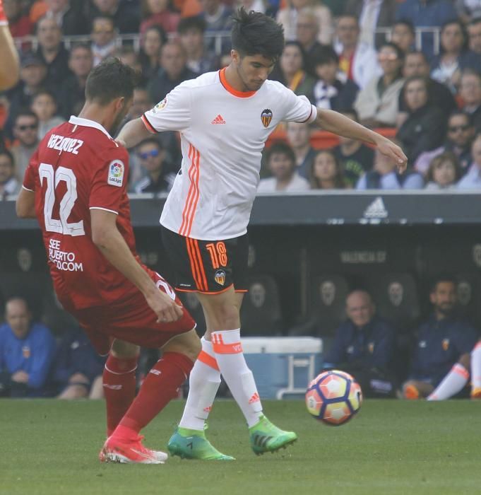 Valencia - Sevilla, en imágenes