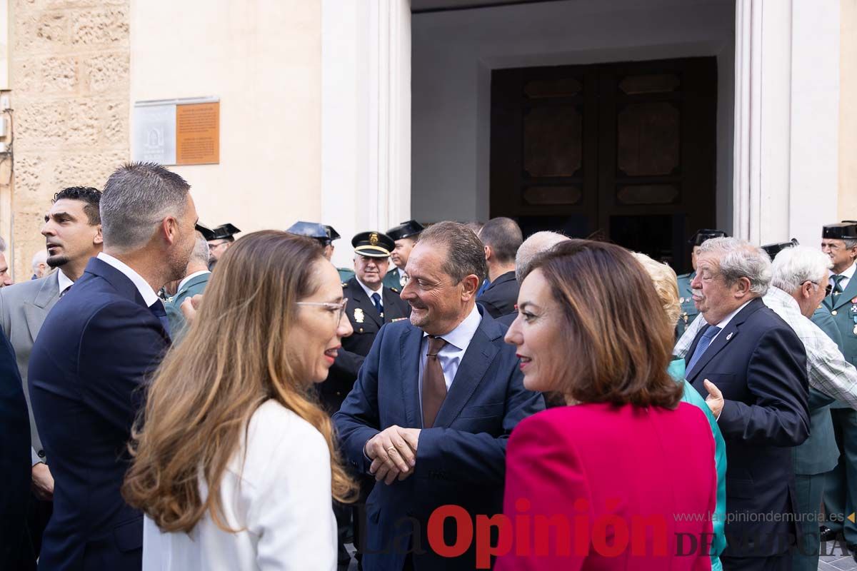 Celebración de la patrona de la Guardia Civil en Caravaca