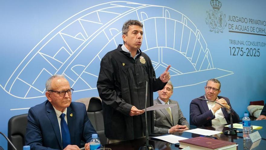 Mazón critica a quien se &quot;aprovecha del dolor&quot; de la DANA para &quot;sacar unos cuantos votos&quot;