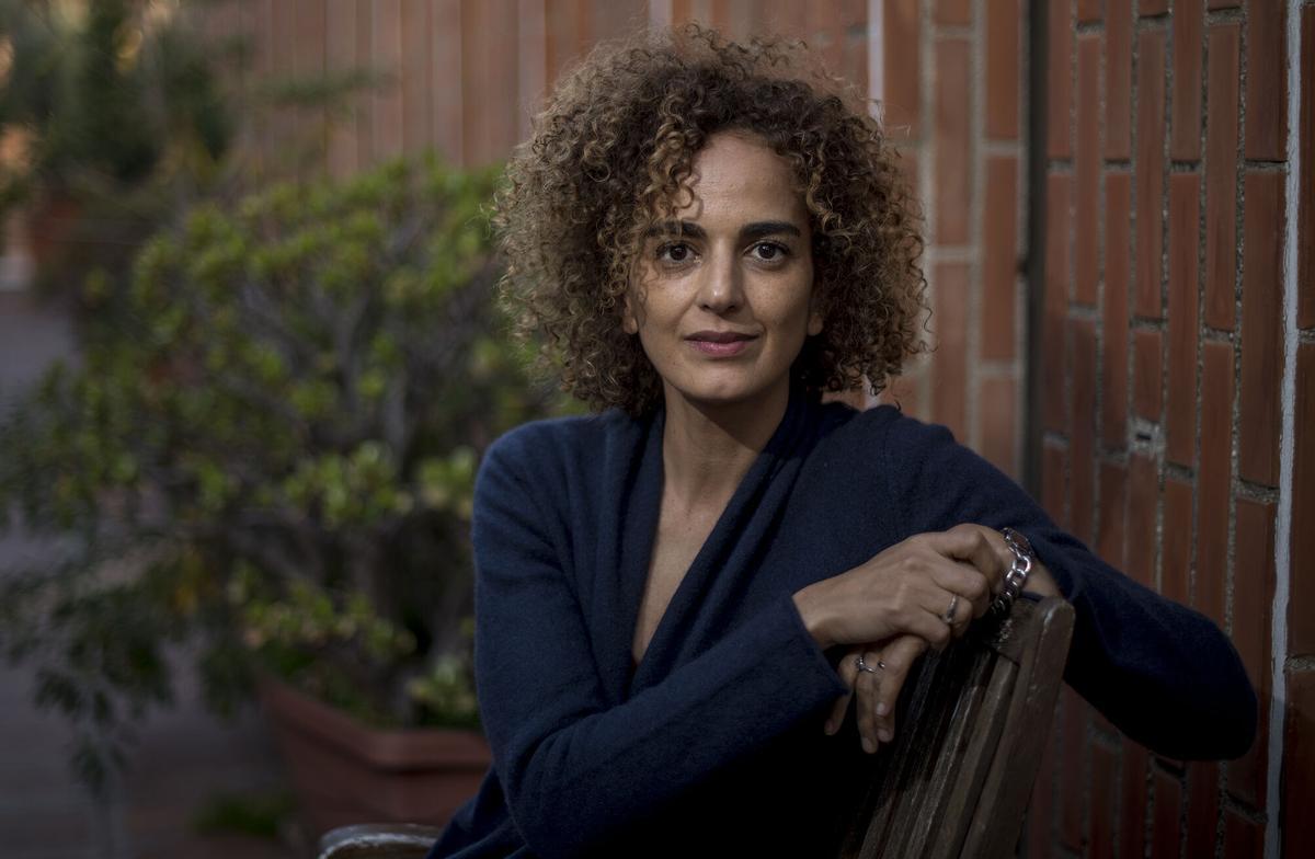 La escritora Leila Slimani, retratada en Barcelona.