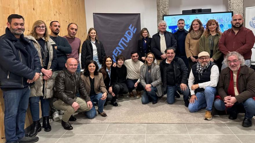 Presentación, ayer, de la tercera edición de Talento Xove.