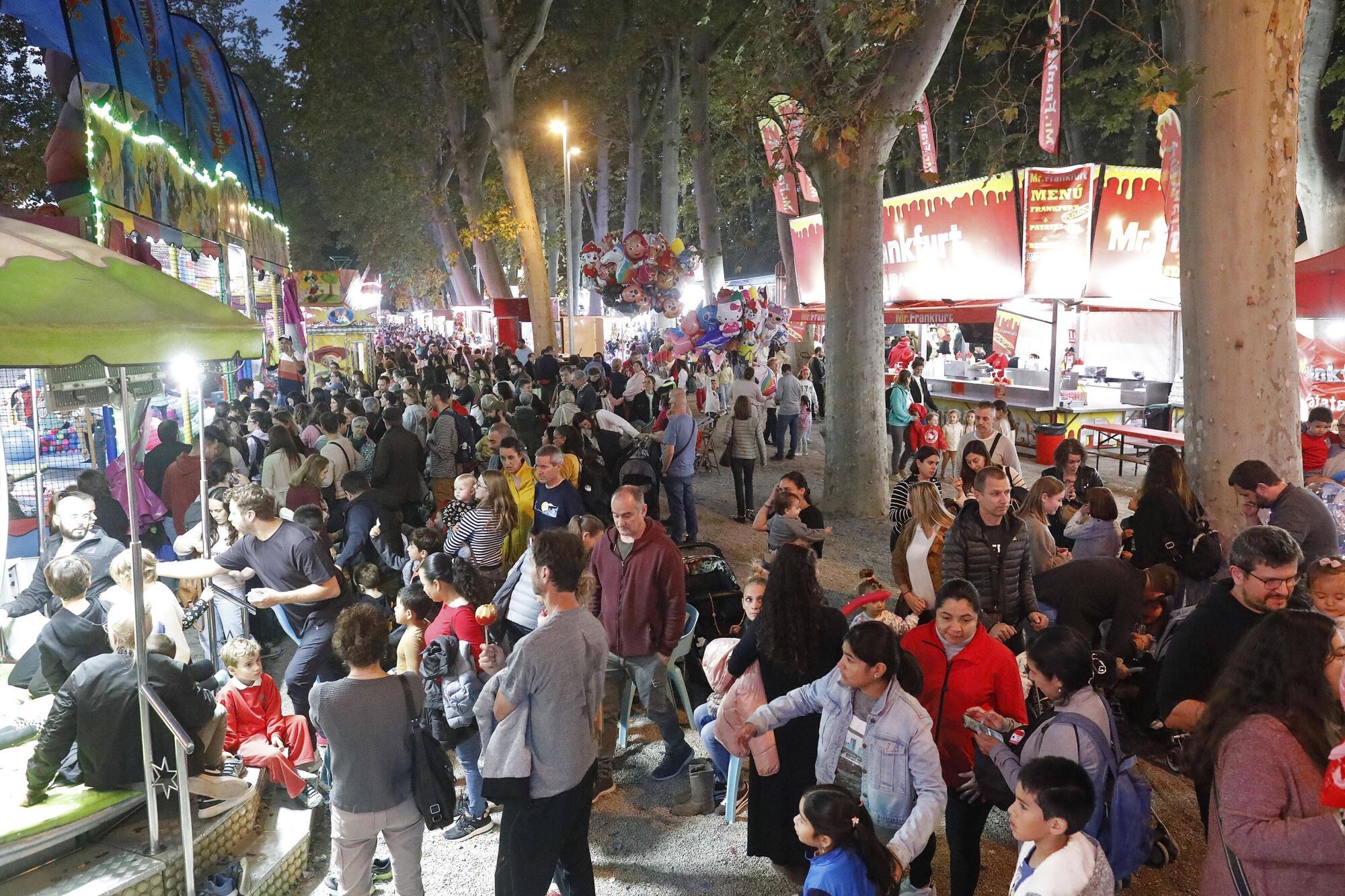 Girona. Devesa. Atraccions jornada economica de fires sant narcis 2025.