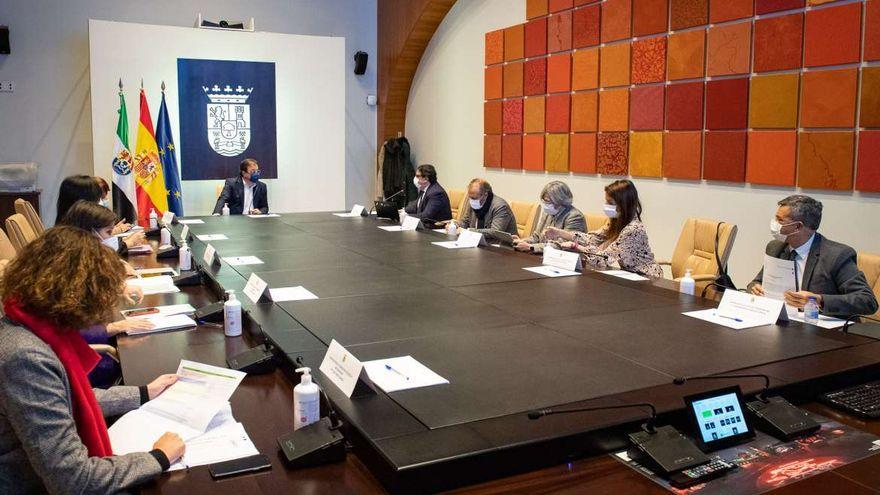 Reunión del Consejo de Gobierno de la Junta de Extremadura.