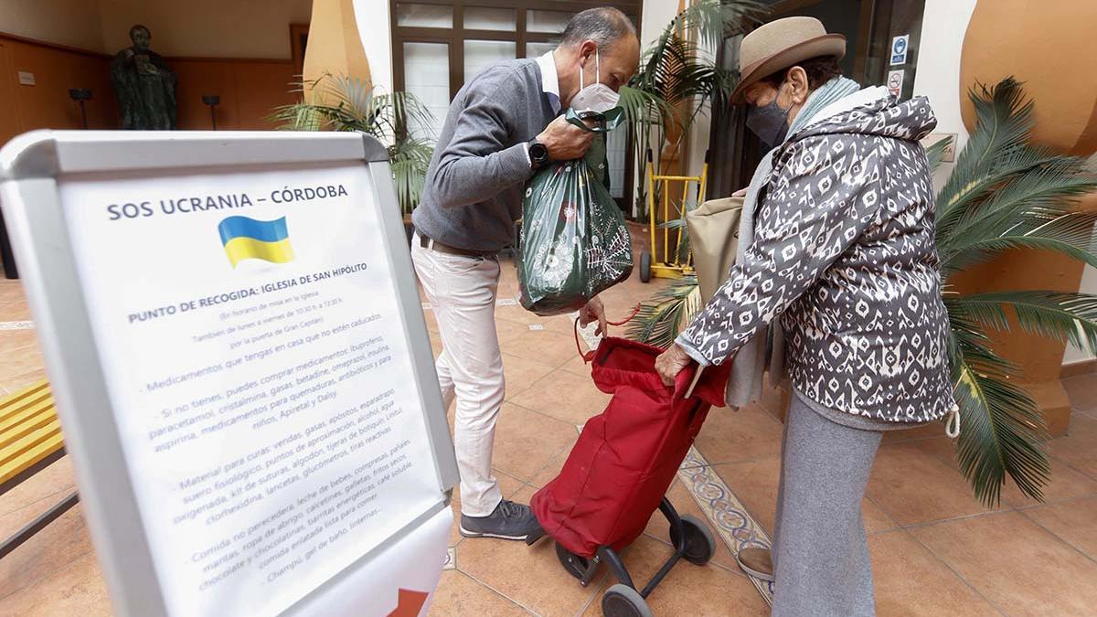 GUERRA EN | Córdoba enviará esta semana a Ucrania 3 toneladas de y ropa donada por los ciudadanos