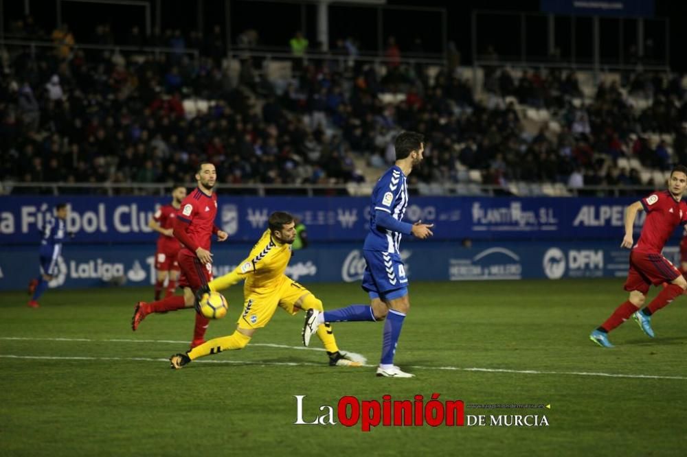 Partido entre el Lorca y el Osasuna