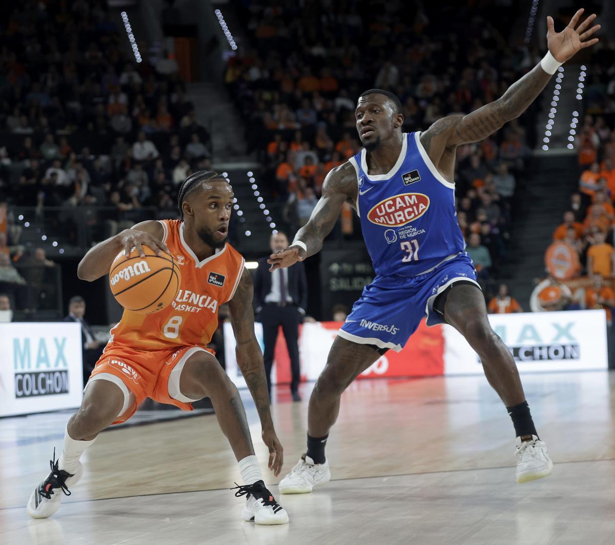 Jean Montero fue clave ante el UCAM Murcia