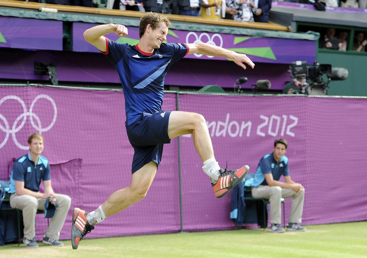 Murray ganó el oro en Londres 2012