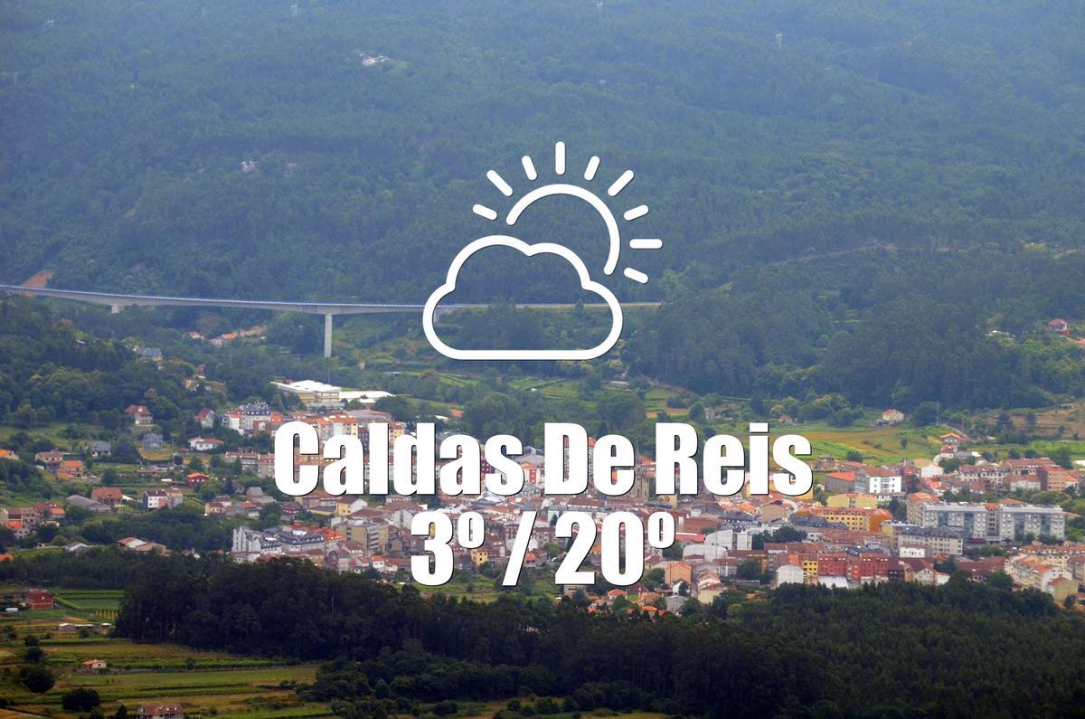 El tiempo en Caldas de Reis: previsión meteorológica para hoy, lunes 23 de febrero