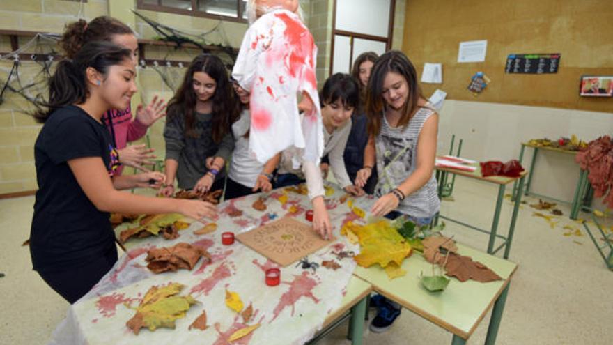 Fiesta de Samaín en el IES  Torrente // G. S.