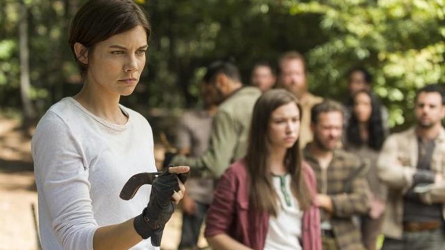 Maggie en un momento de &#039;The Walking Dead&#039;.