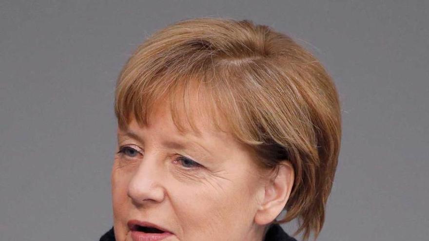 Angela Merkel.