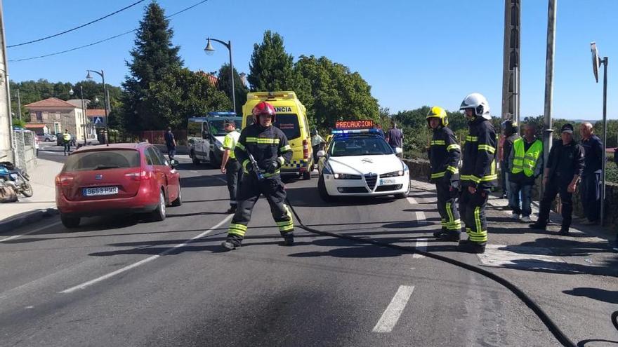 Operativo en el lugar de siniestro. // Guardia Civil