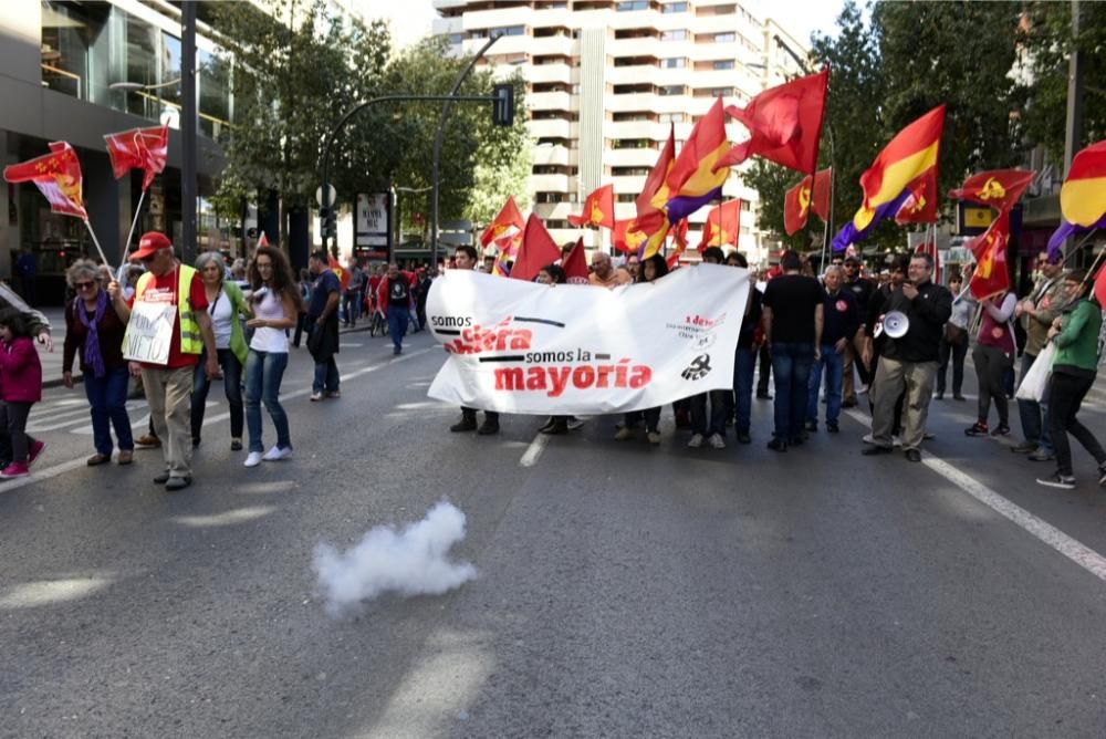 Manifestación del 1 de Mayo en Murcia