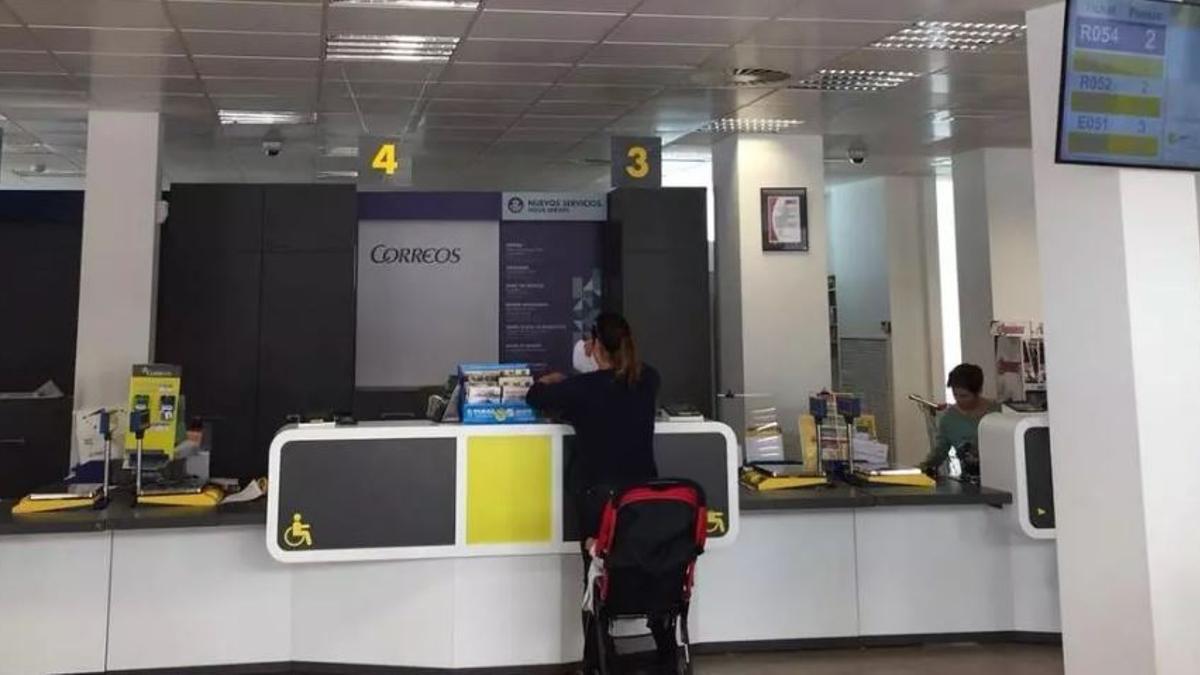 Imagen de la oficina de Correos en Sant Antoni