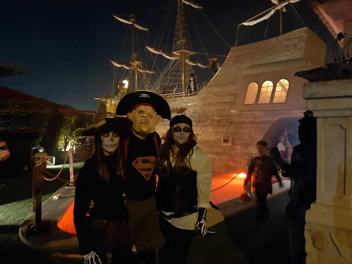 Barco pirata de la Familia Nigorra Blancat en Marratxí.