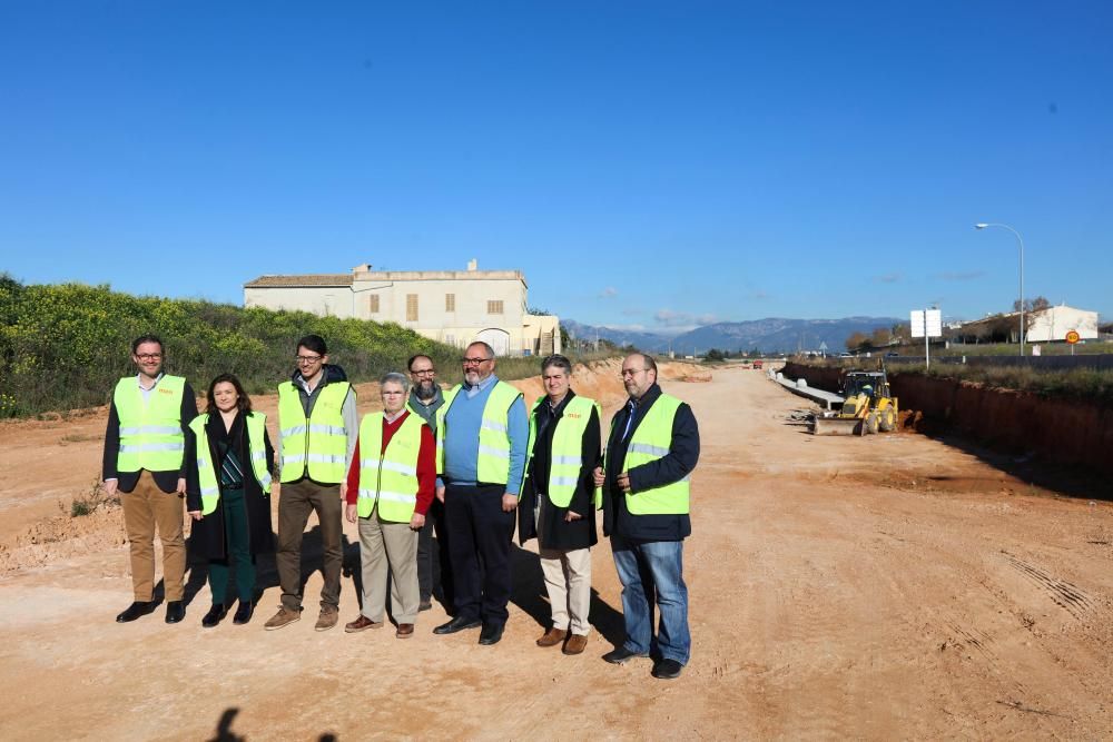 En marcha las obras del tramo II  del segundo cinturón de Palma